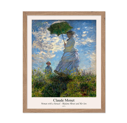 Claude Monet - Woman With a Parasol No2