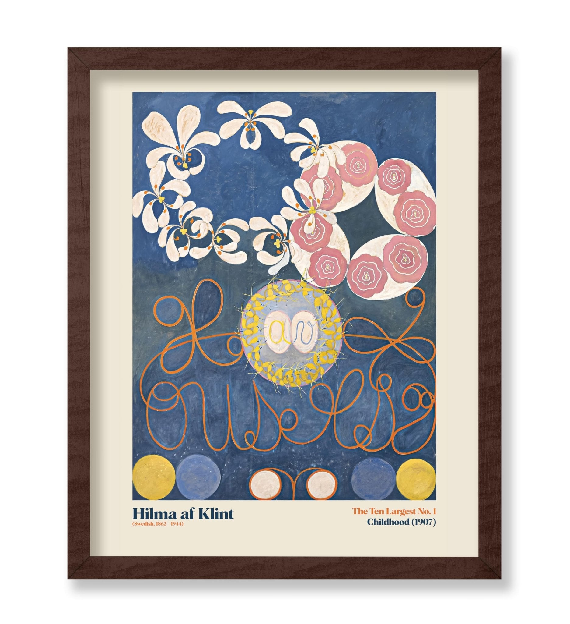 Hilma af Klimt - The Ten Largest - Childhood No1