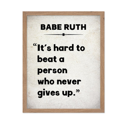 Never Give Up