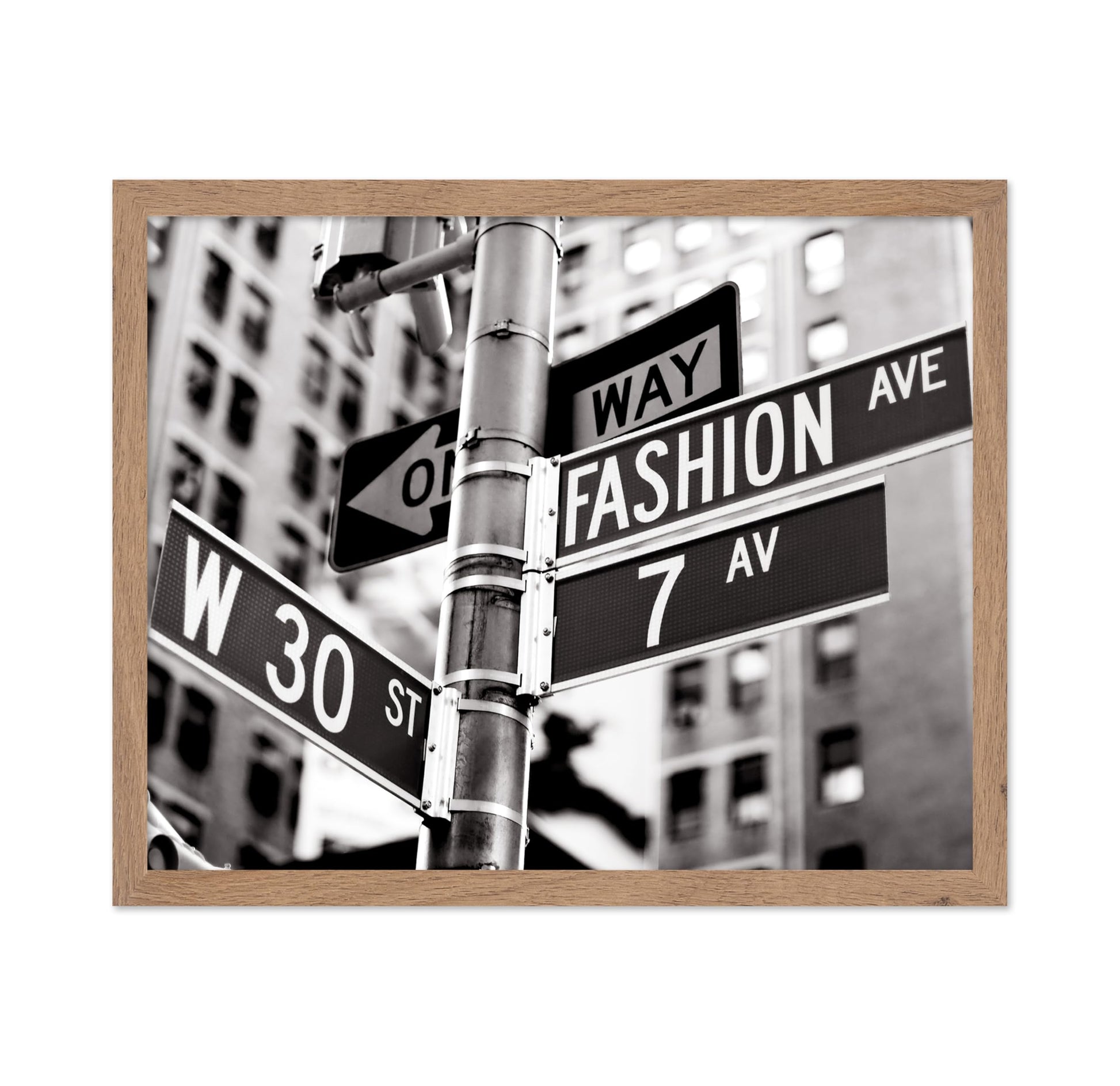 Fashion Avenue Street Sign