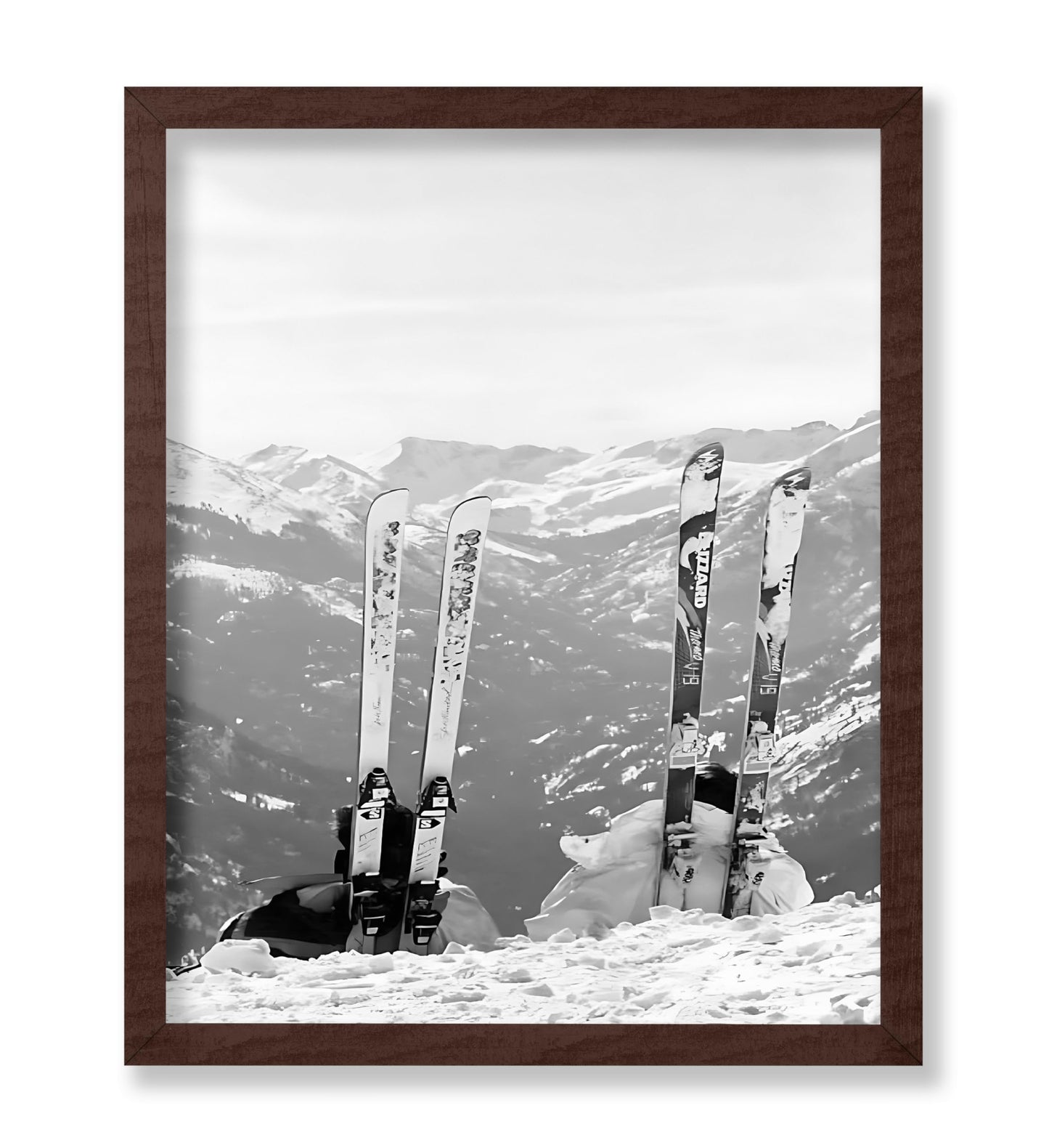 Snowblades in Ski Mountain
