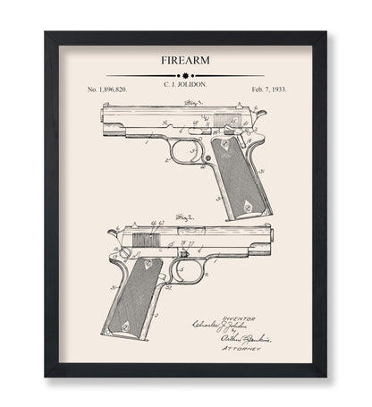 Firearm Blueprint No1