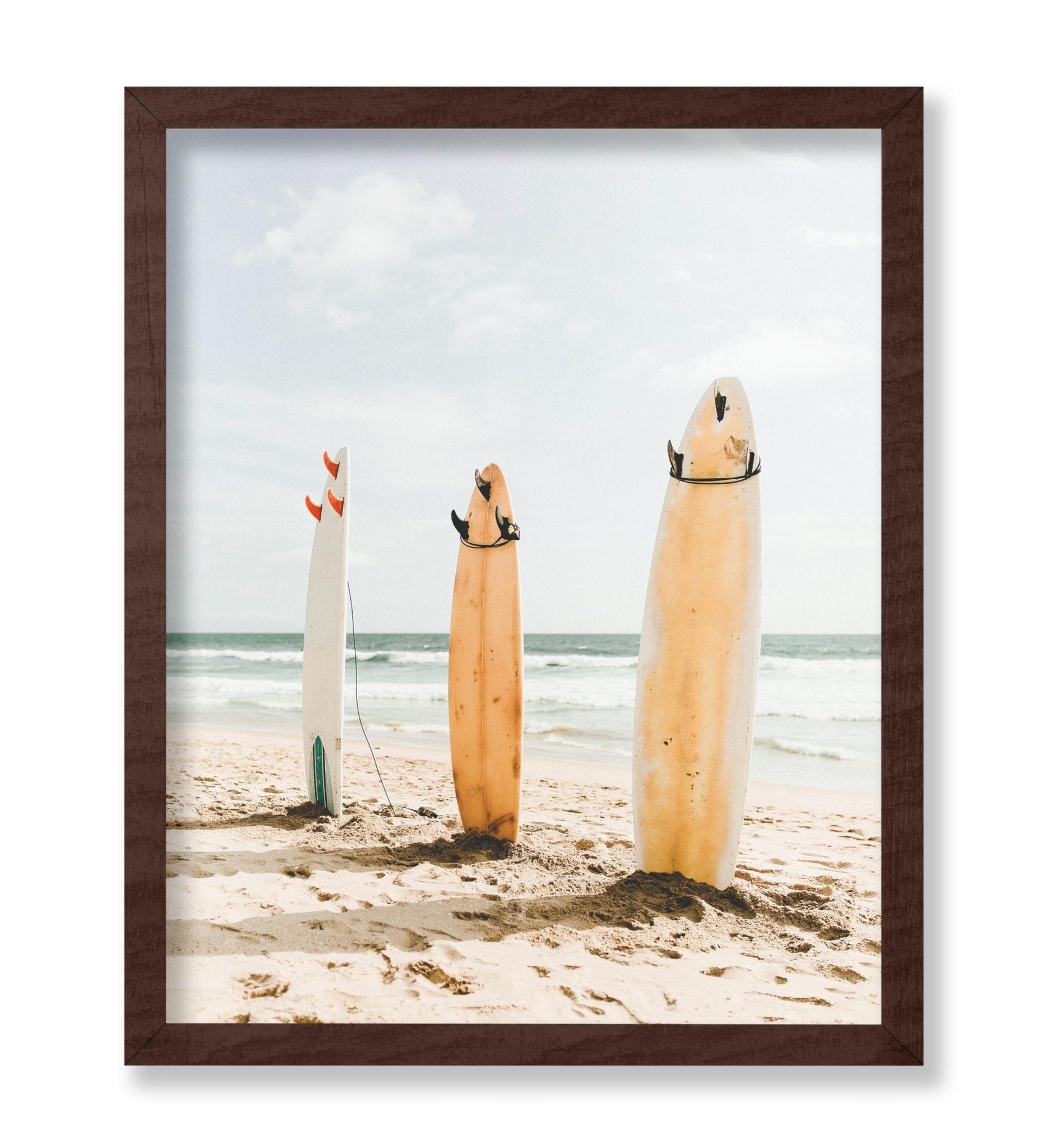 Surfboards Mockup on the Beach