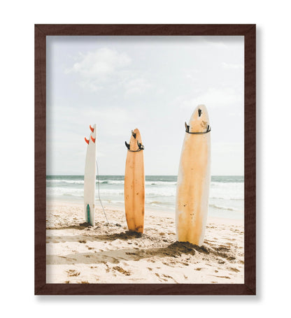 Surfboards Mockup on the Beach