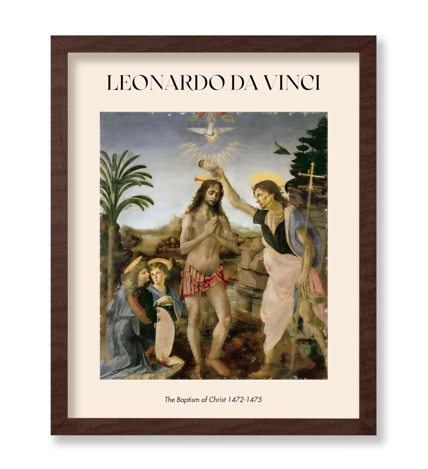 Leonardo da Vinci - The Baptism of Christ