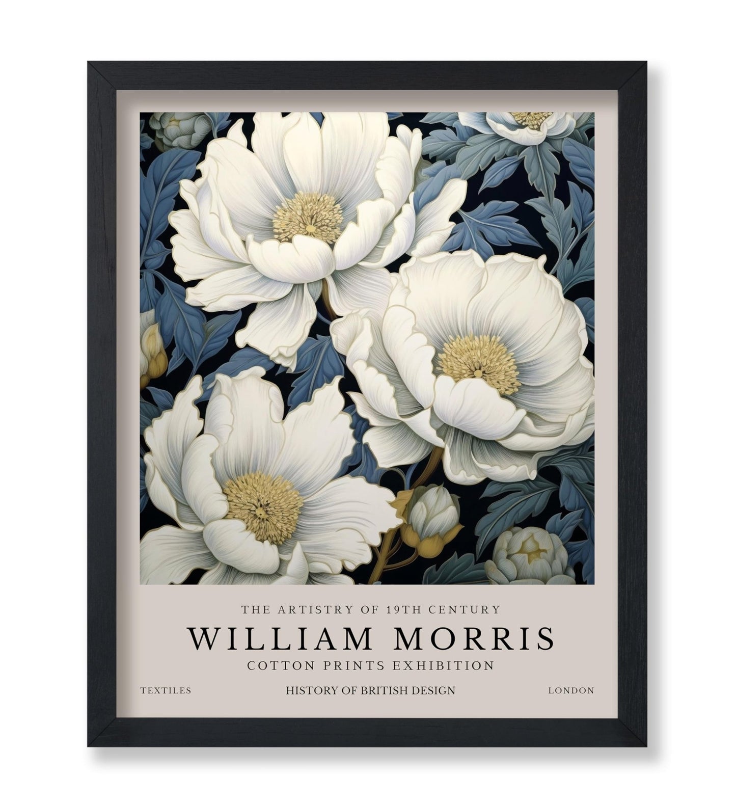 William Morris - Peonies No4