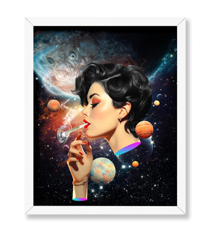 Smoking Lady