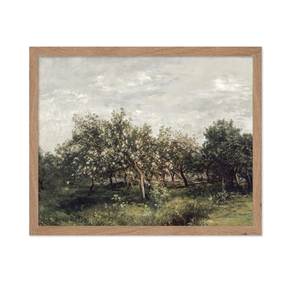 Charles-Francois Daubigny - Apple Blossoms