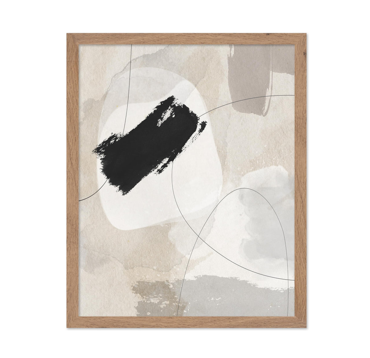 Shapes on Watercolor