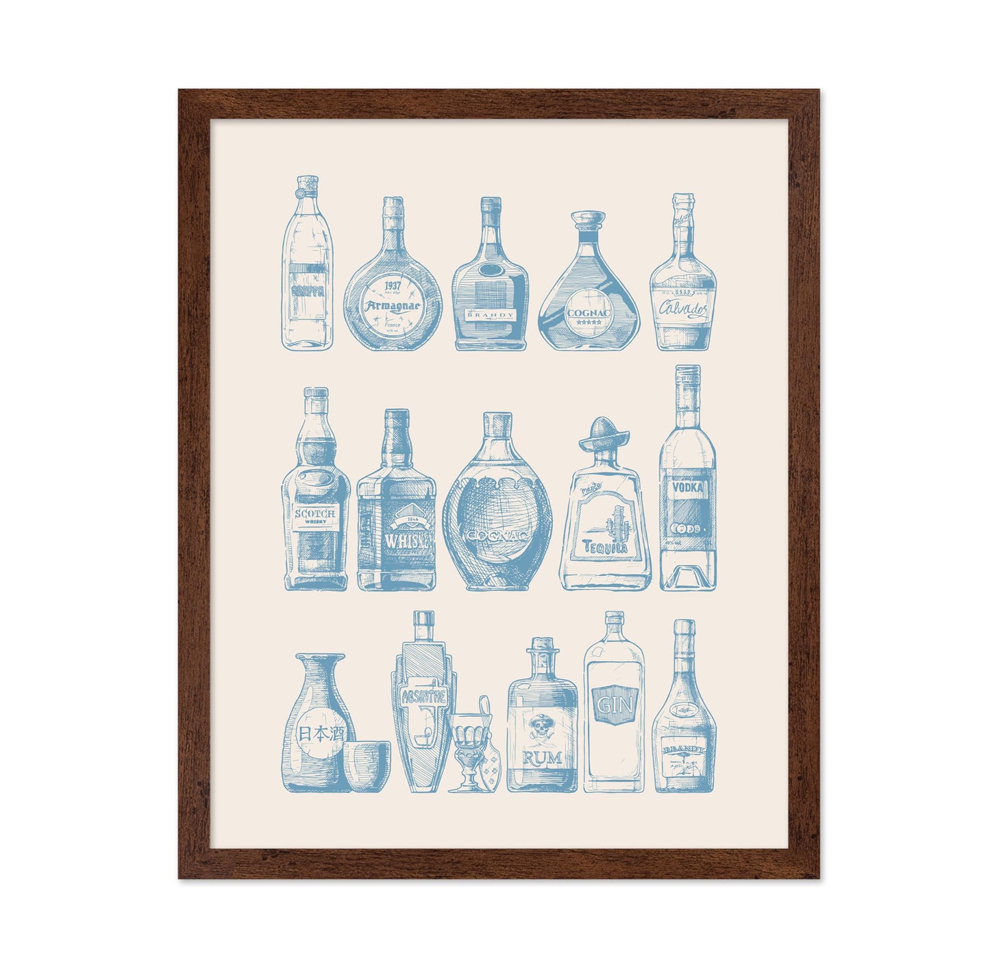 Alcohol Bottles No4