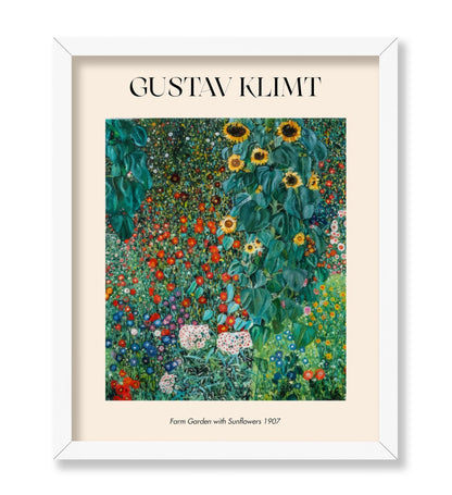 Gustav Klimt - Flower Garden with Sunflowers