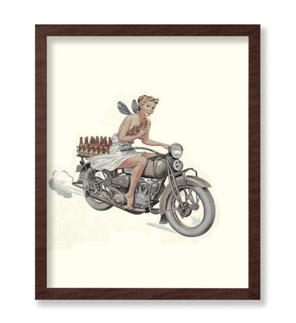 Fairy on Motorcycle