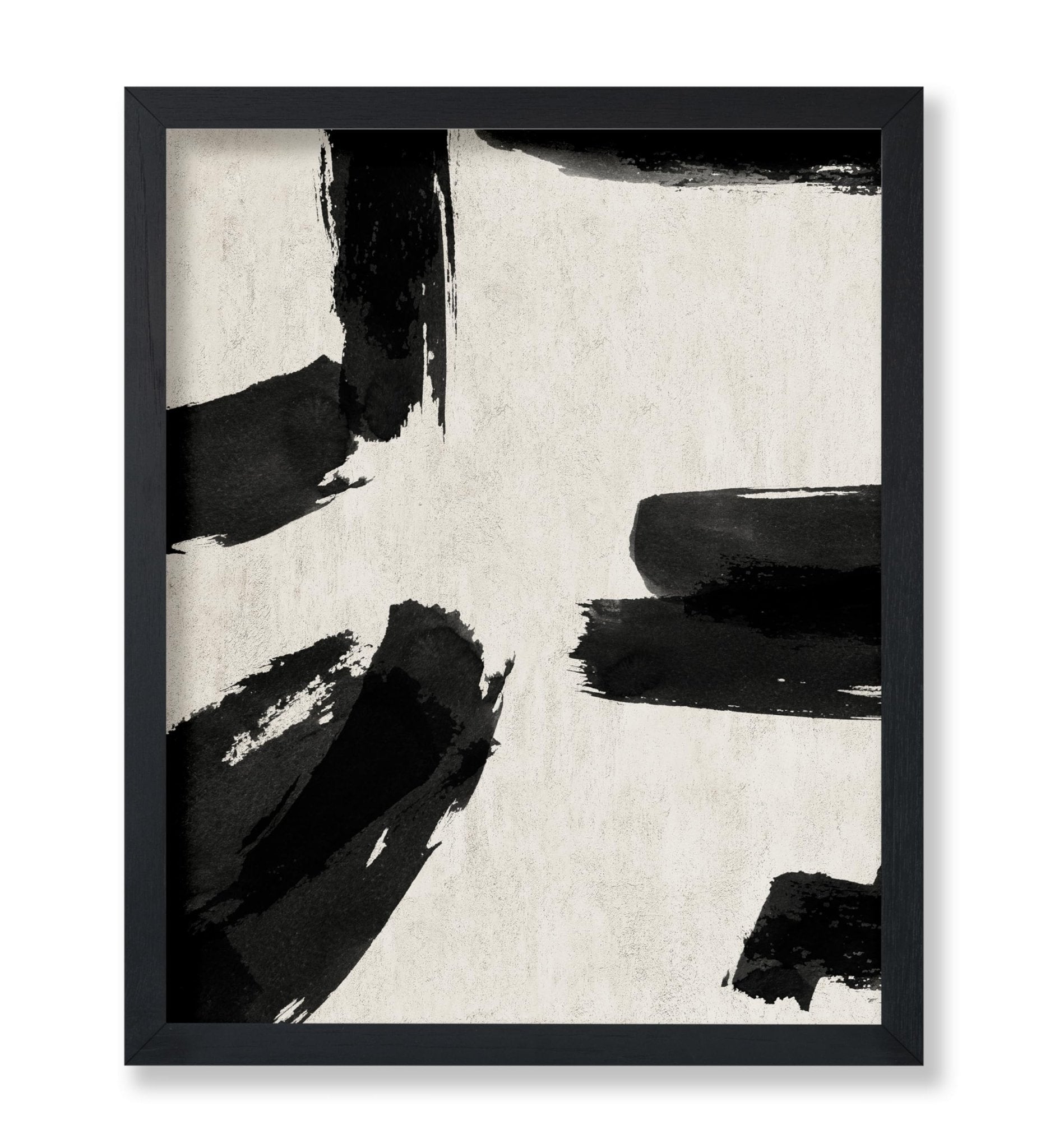 Black Brush Strokes No1