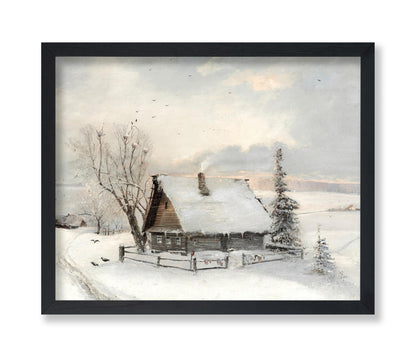Snowy Cabin