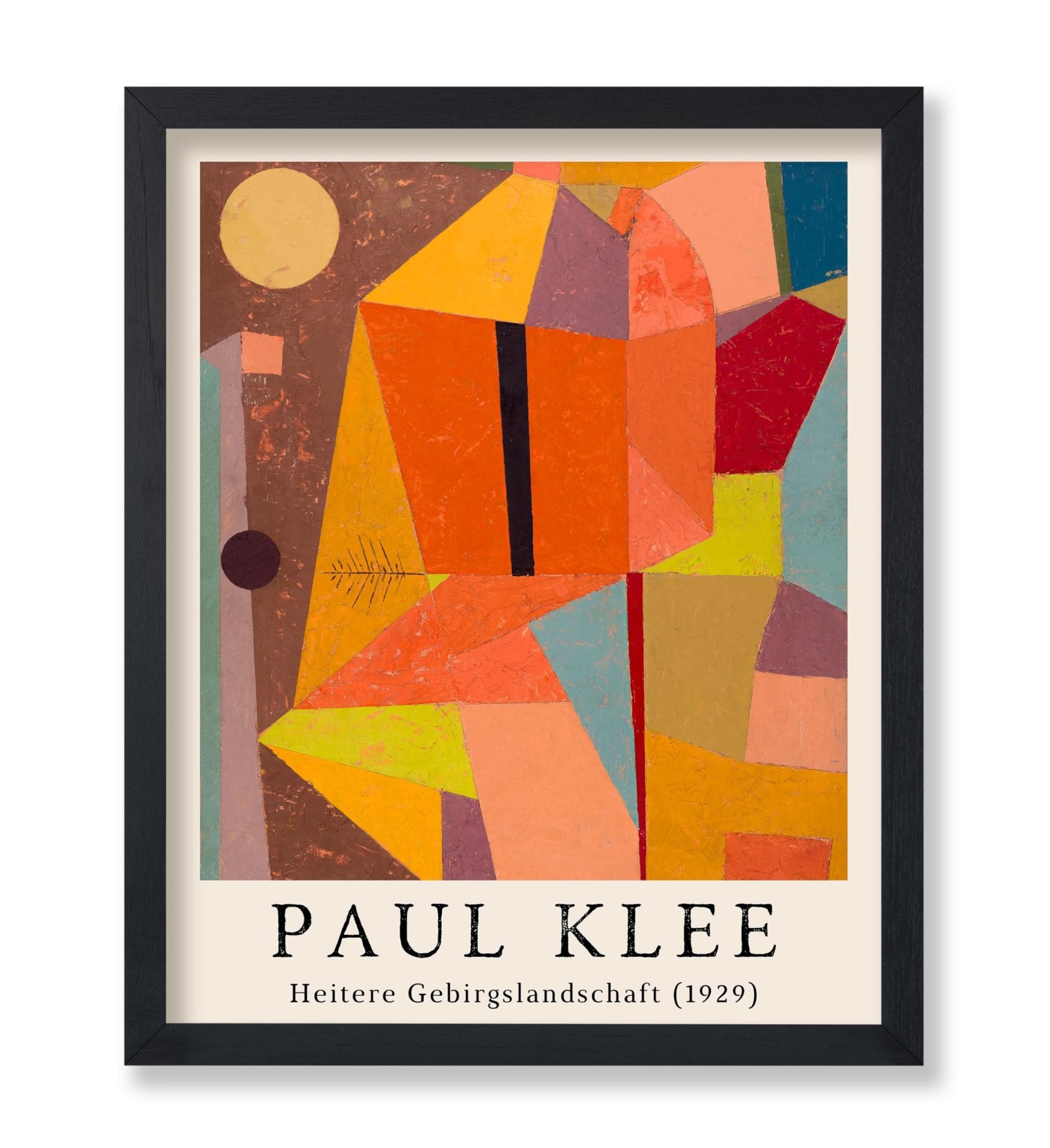Paul Klee - Joyful Mountain