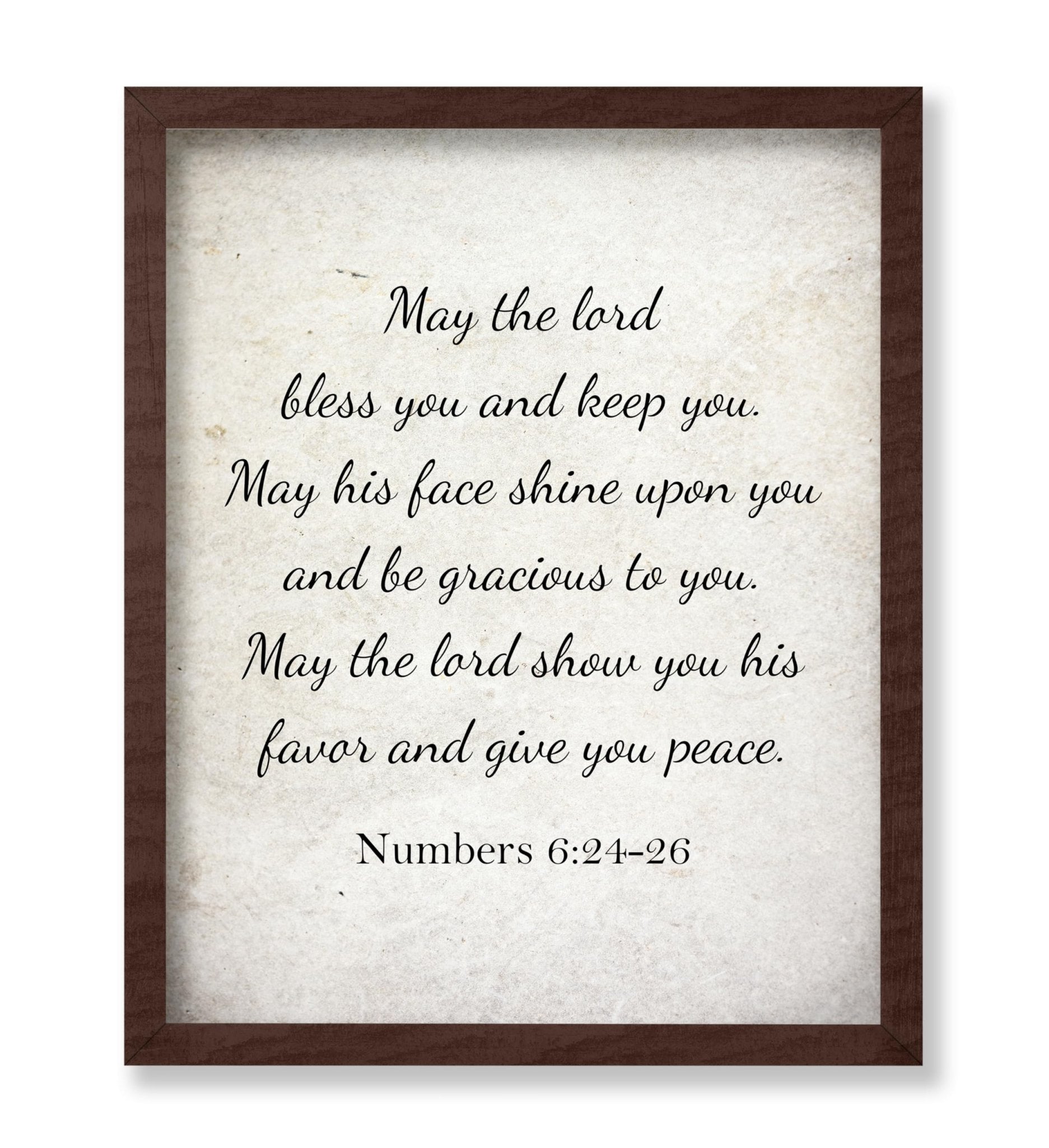 May The Lord Bless You