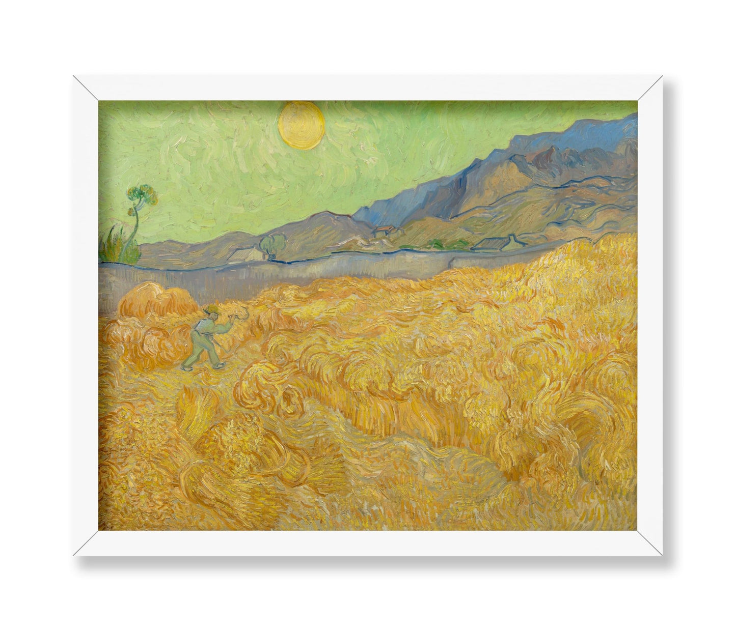 Van Gogh - Wheat Field with a Reaper No2