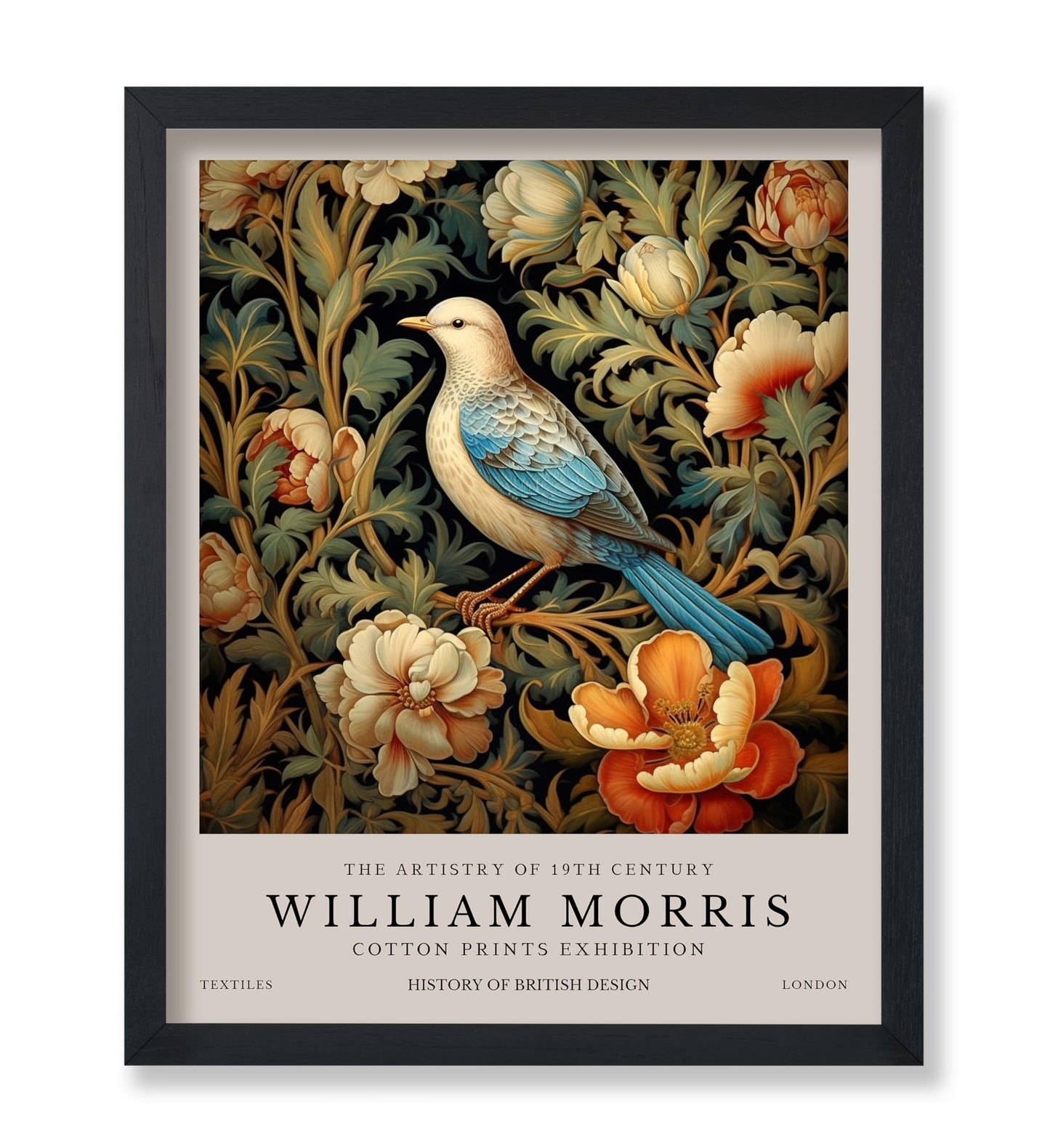 William Morris - Bird & Flowers No2