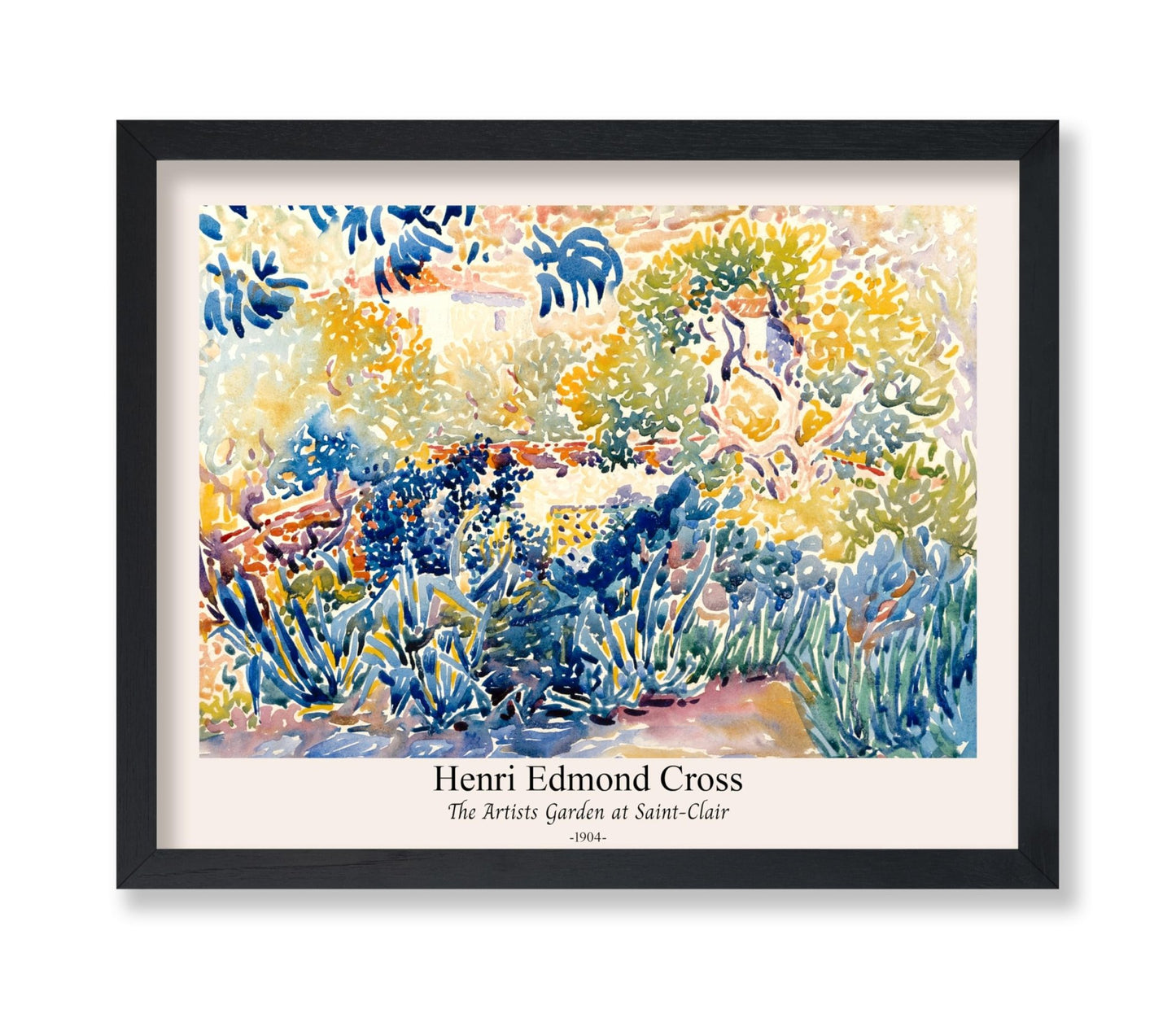 Henri Edmond Cross - Artists Garden No1