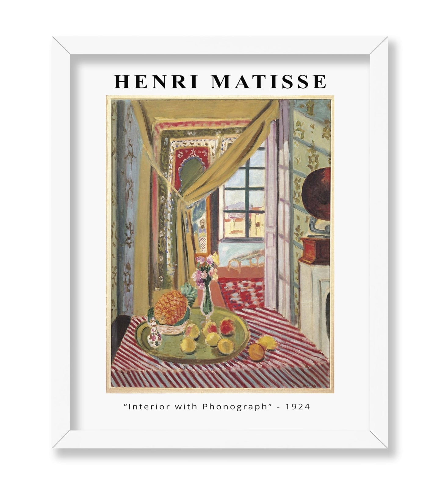 Henri Matisse - Interior with Phonograph