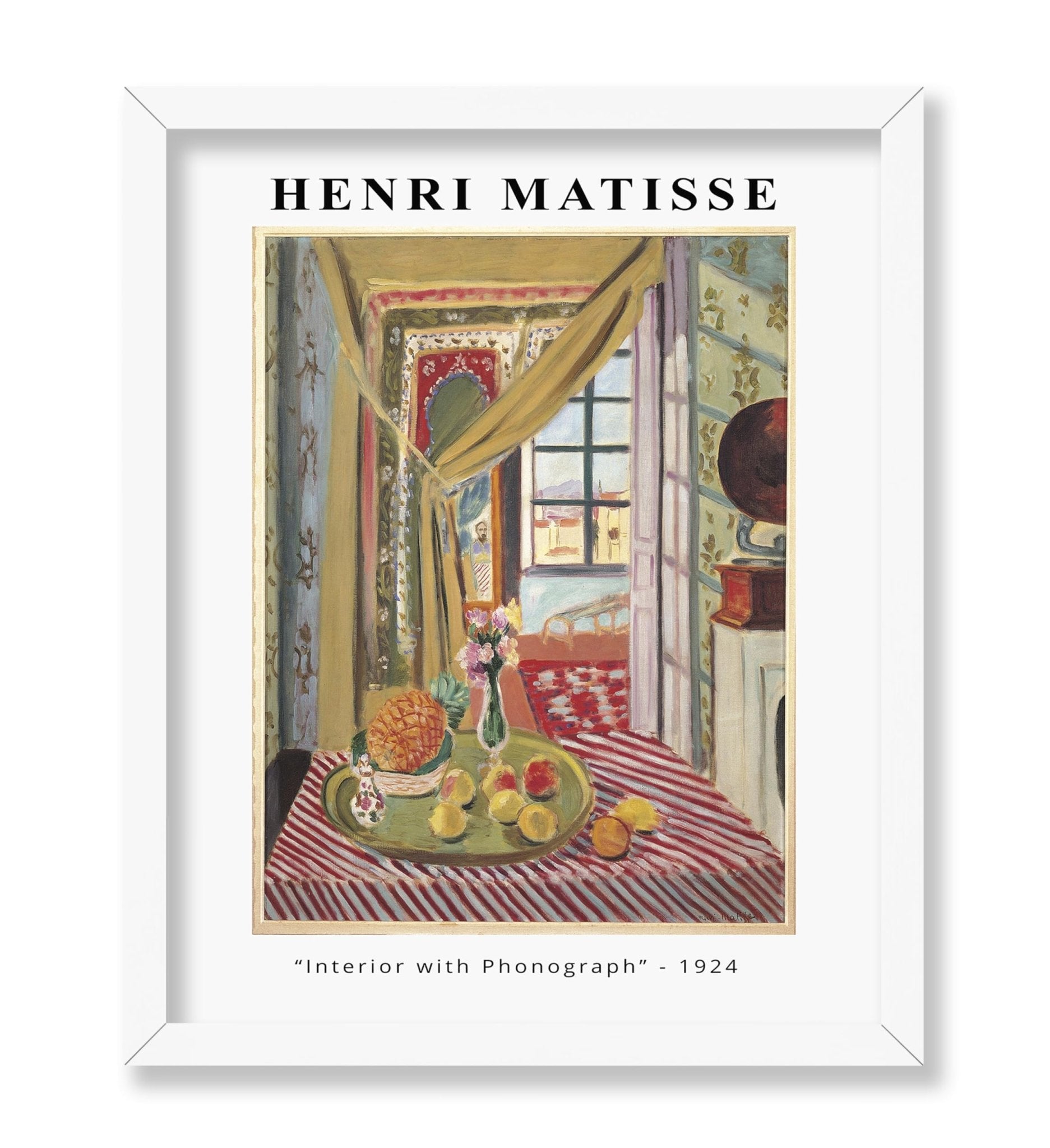 Henri Matisse - Interior with Phonograph