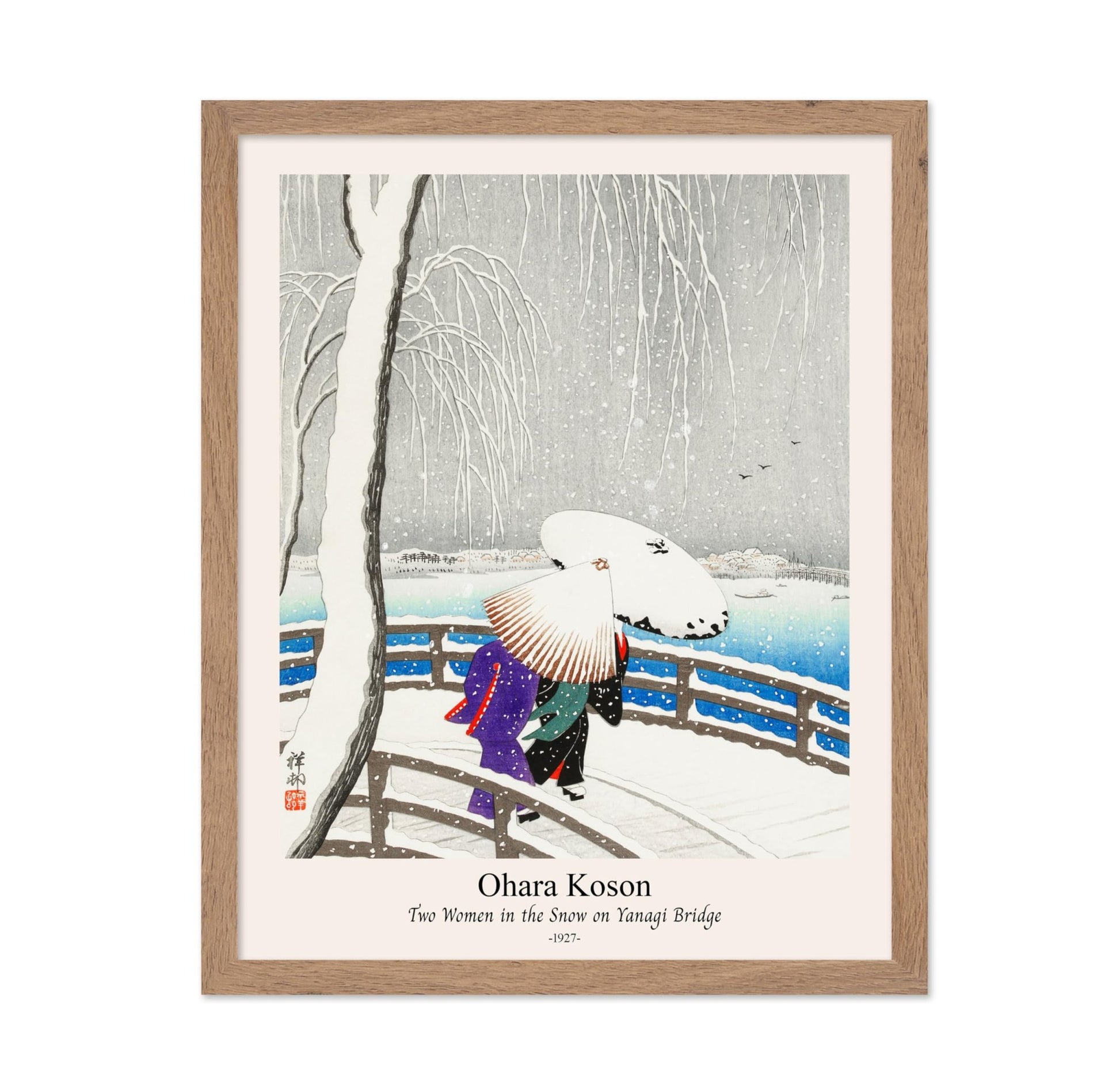 Ohara Koson - Two Women in the Snow