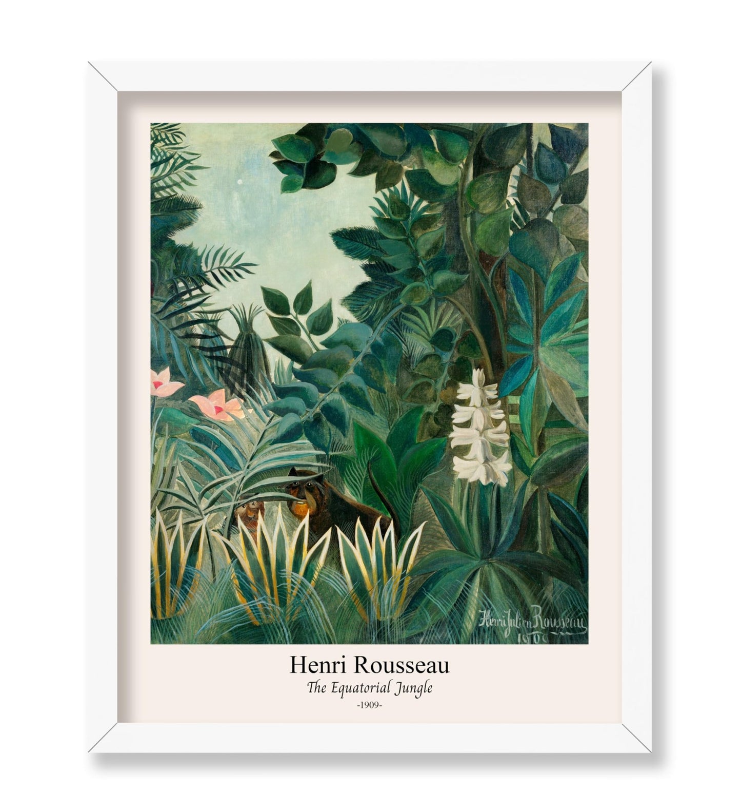 Henri Rousseau - Equatorial Jungle No1