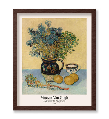 Van Gogh - Majolica with Wildflowers