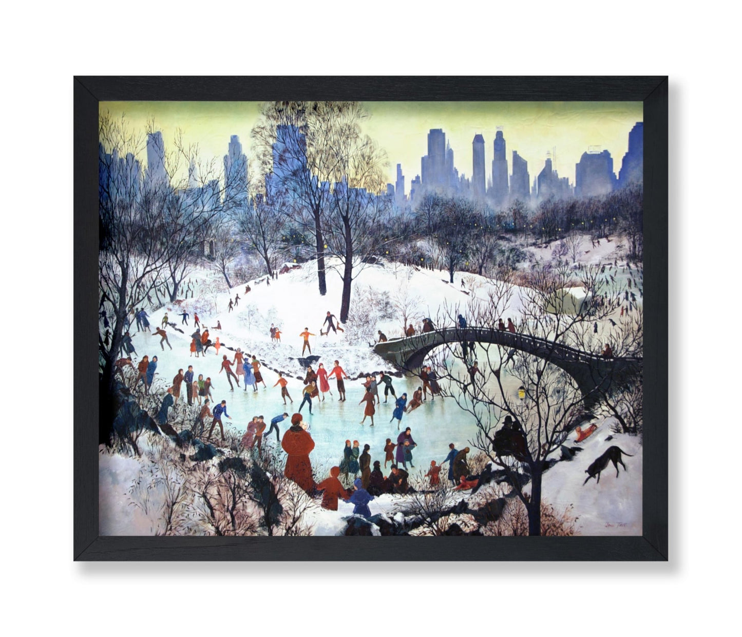Skating in Central Park