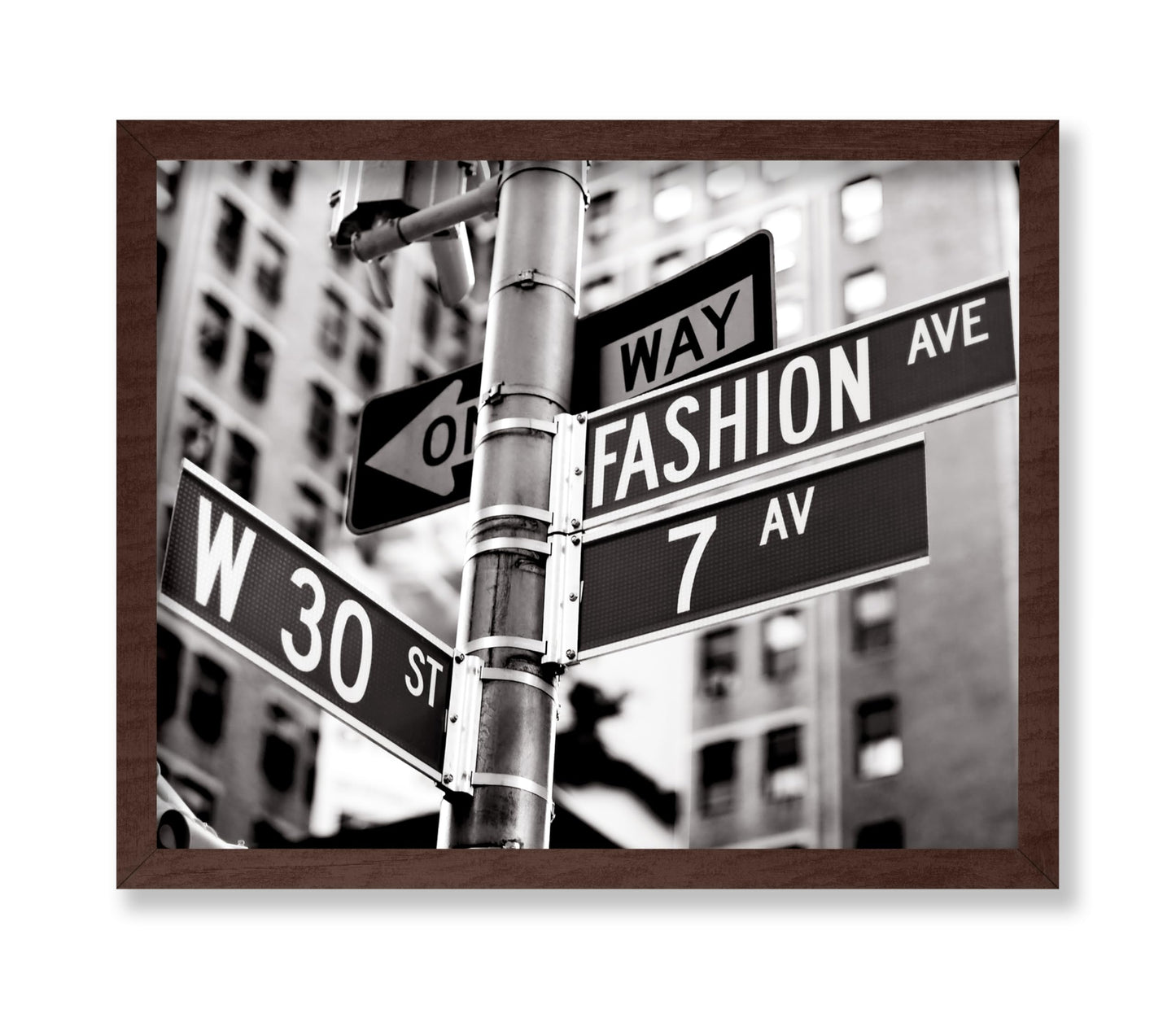 Fashion Avenue Street Sign