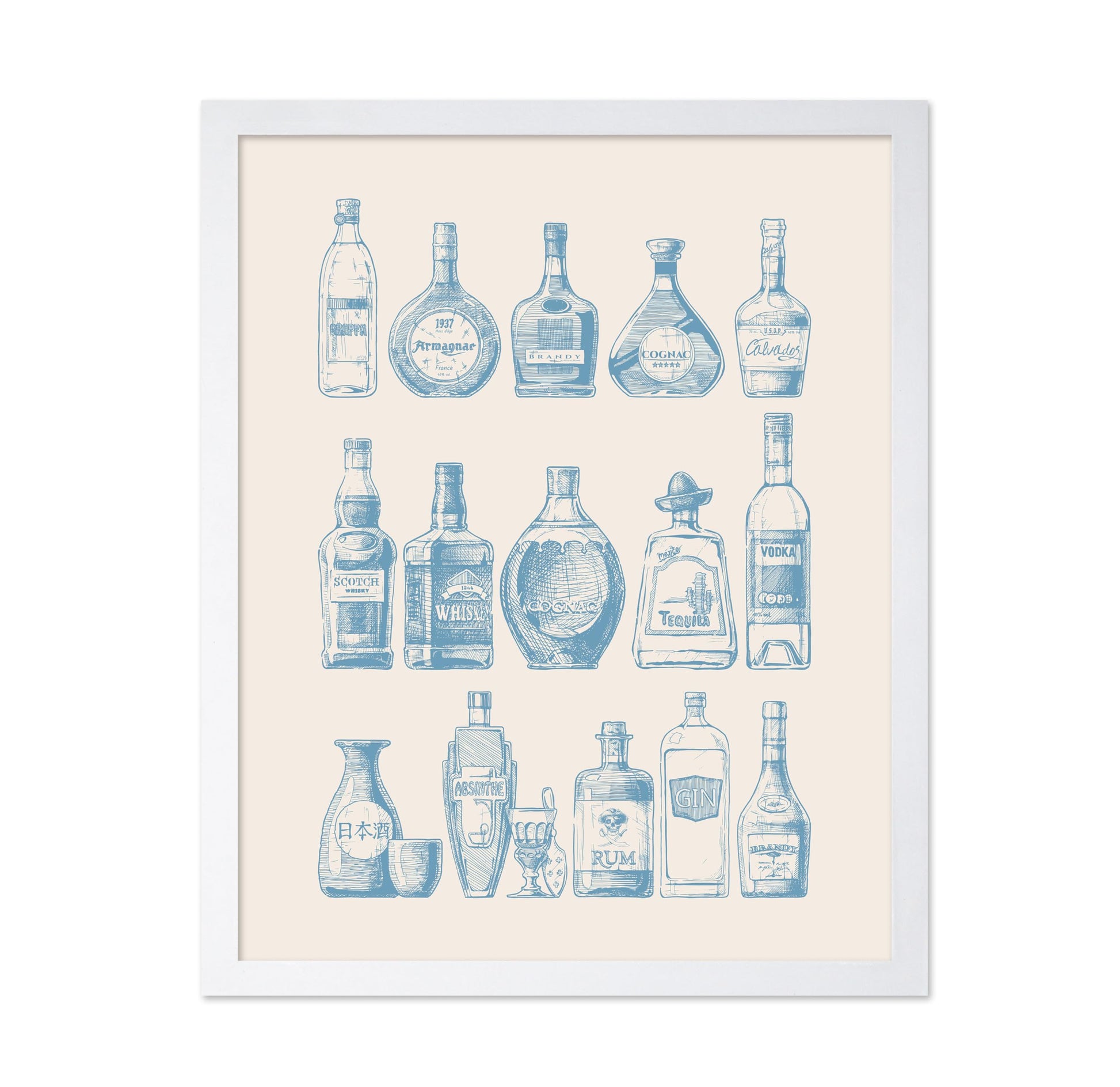 Alcohol Bottles No4
