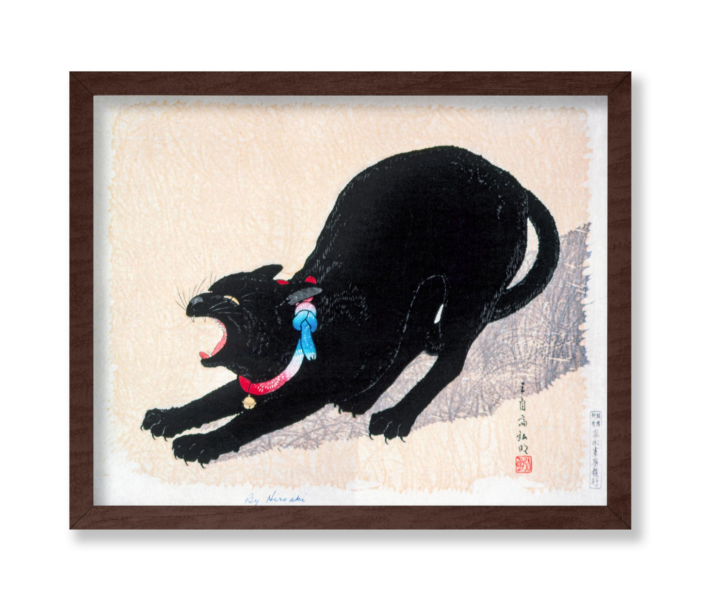 Black Cat Hissing