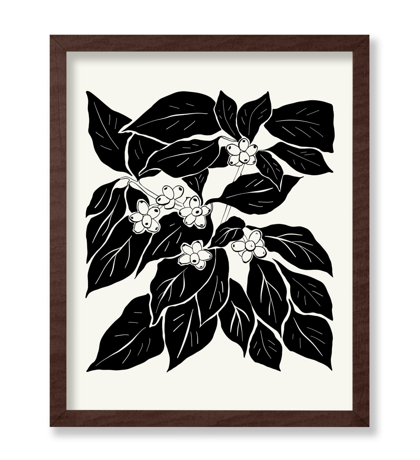 Abstract Plant Illustration