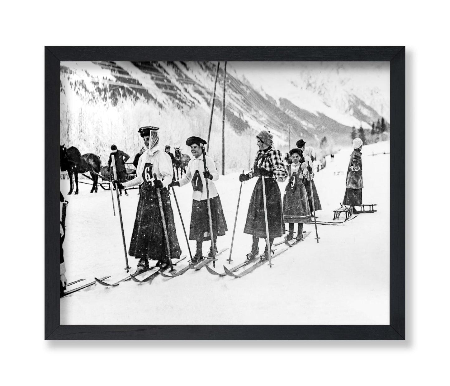 Victorian Women Skiers