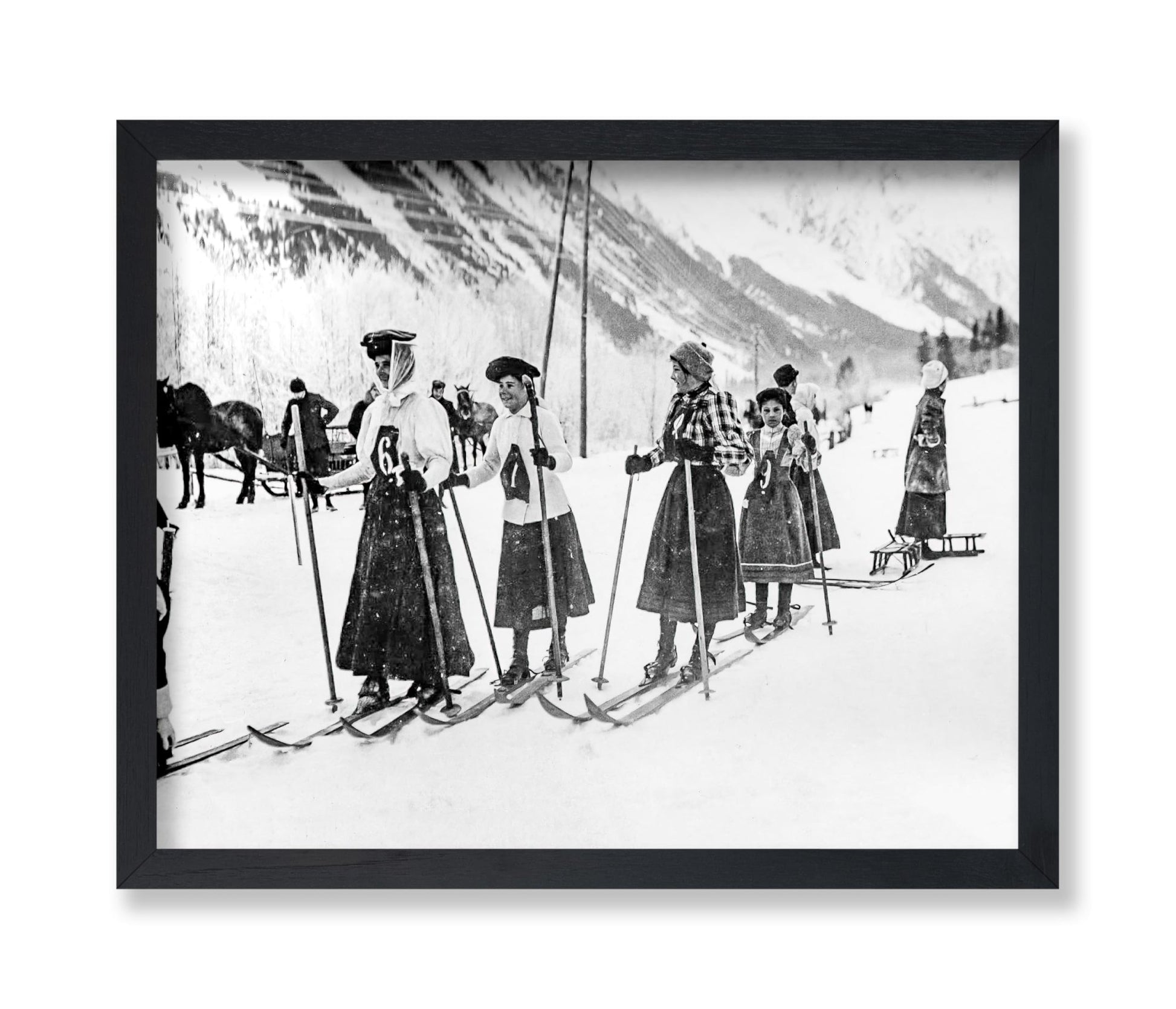 Victorian Women Skiers