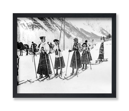Victorian Women Skiers