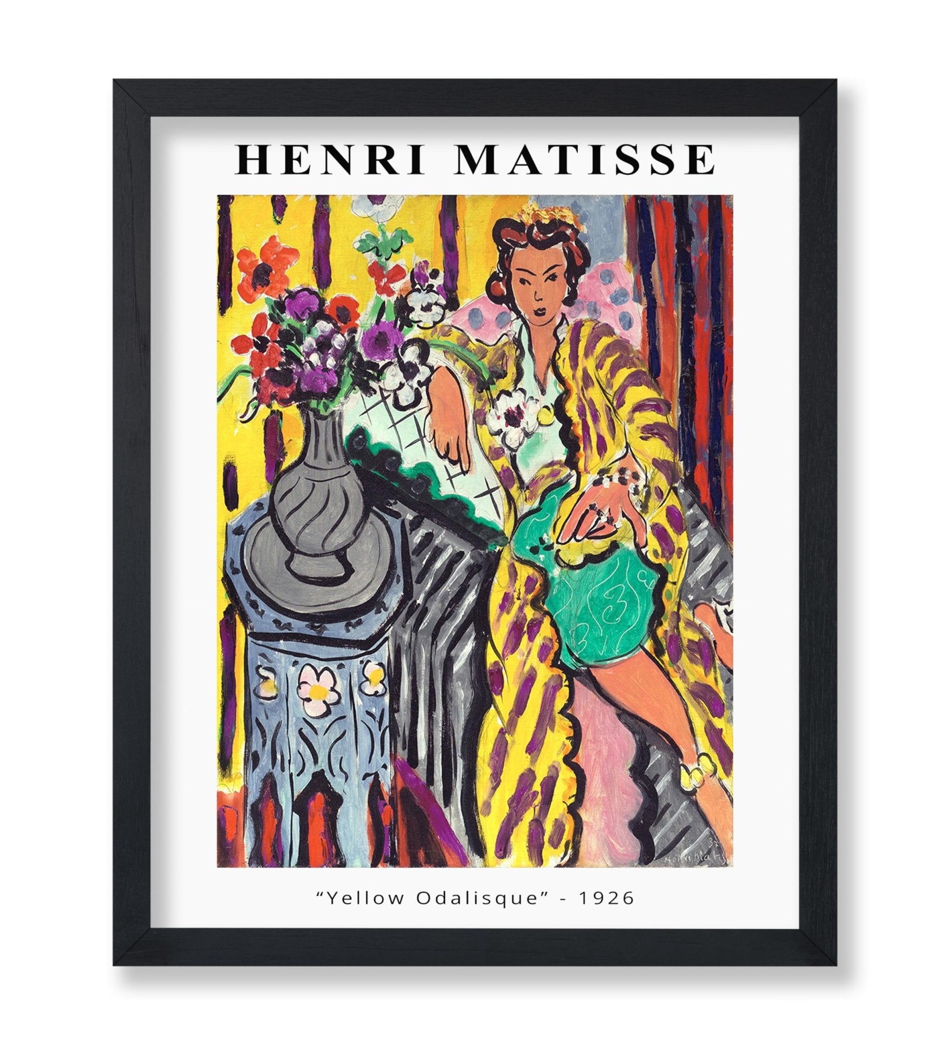 Henri Matisse - Yellow Odalisque