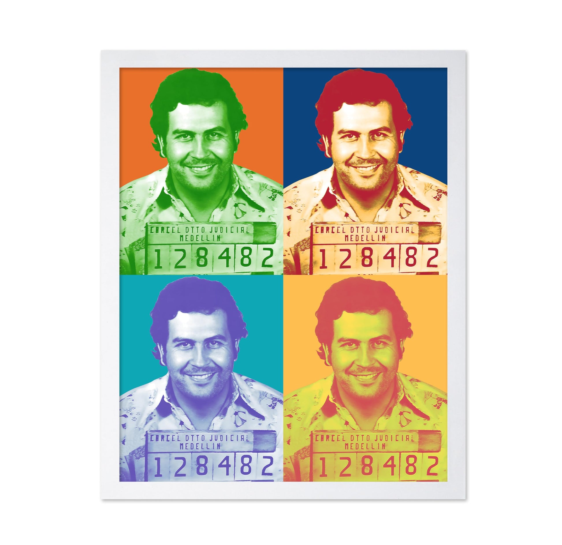 Pablo Escobar Mugshot No5