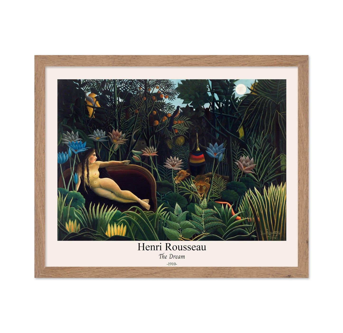 Henri Rousseau - The Dream No1