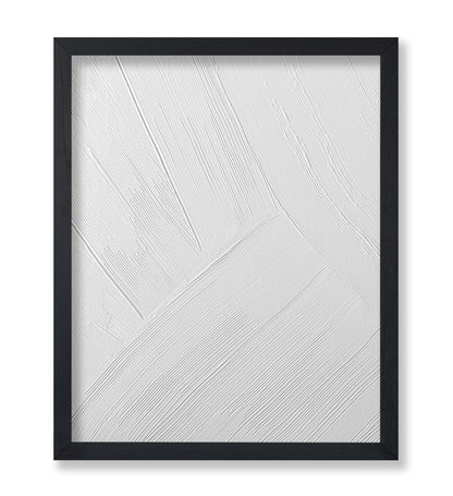 White Brush Strokes No1