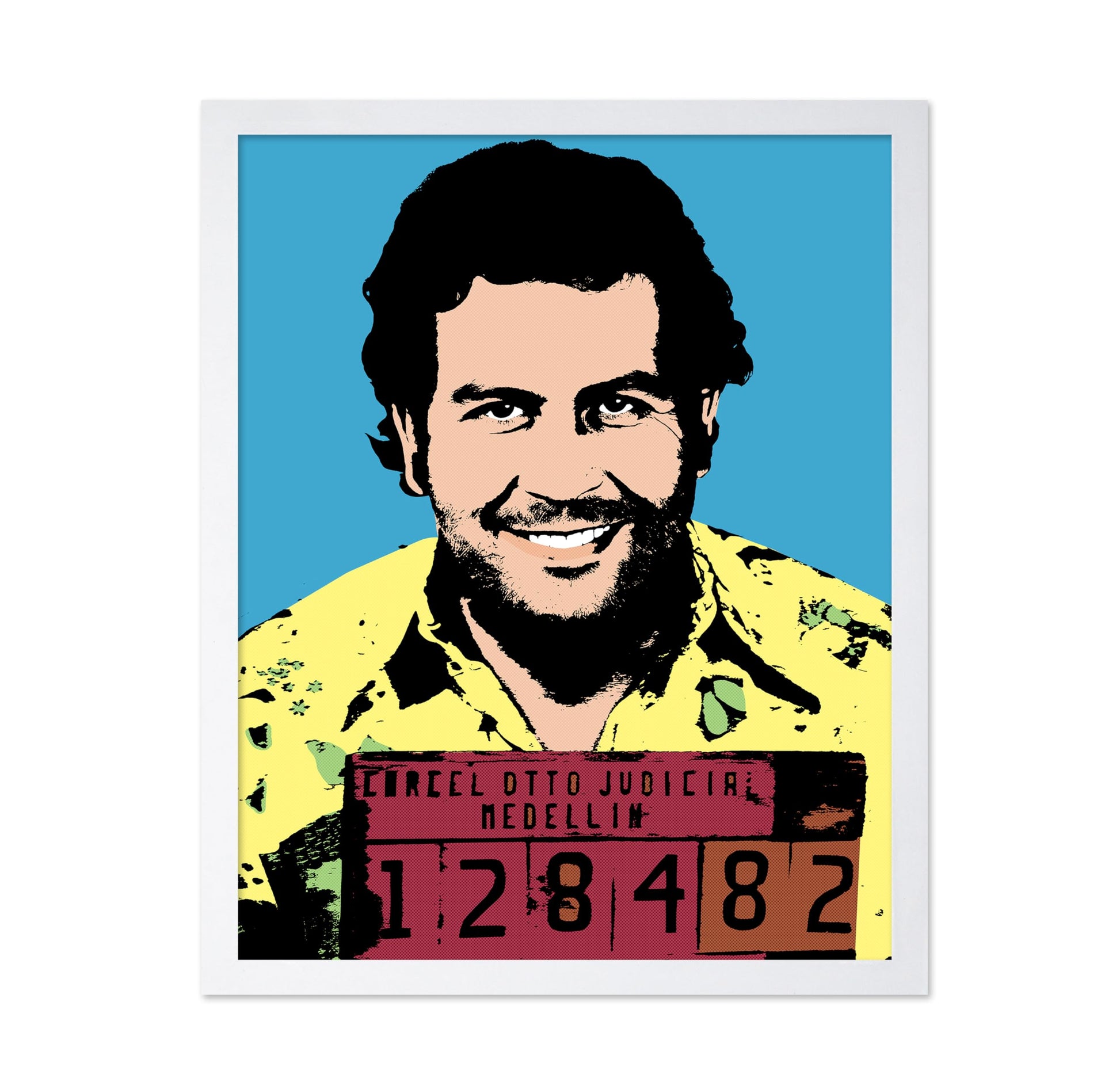 Pablo Escobar Mugshot No4