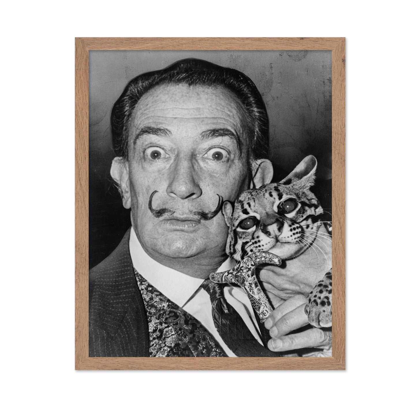 Salvador Dali and Pet
