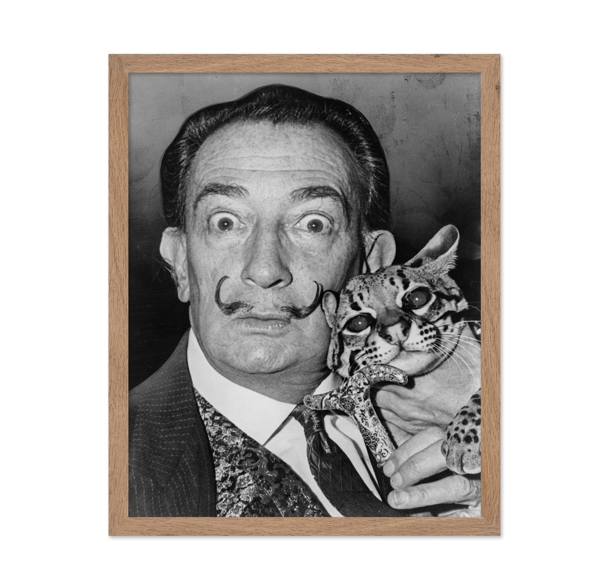Salvador Dali and Pet