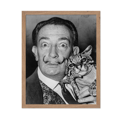 Salvador Dali and Pet