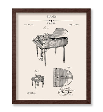 Piano Blueprint No3
