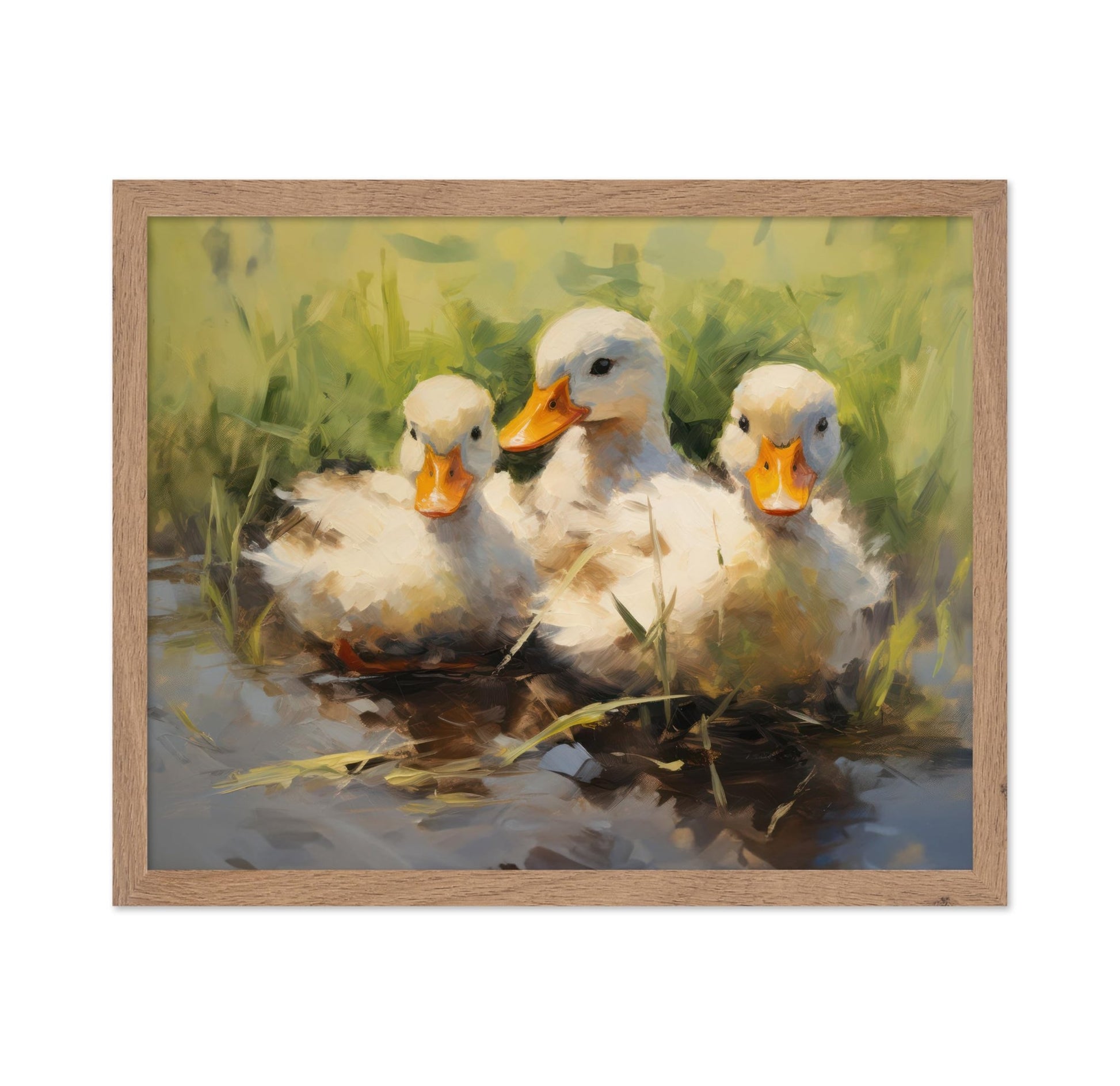 Ducklings Painting