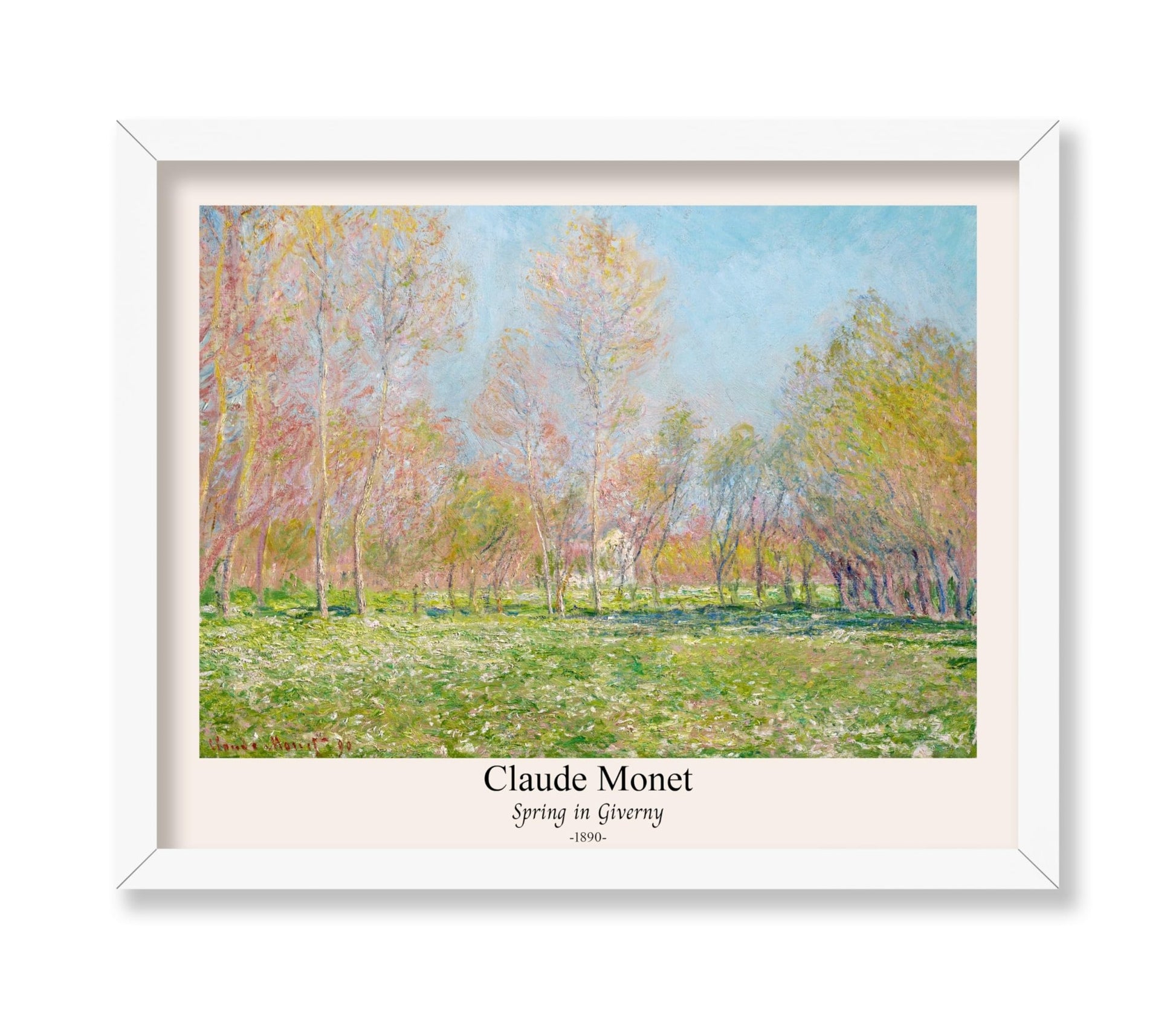 Claude Monet - Spring in Giverny