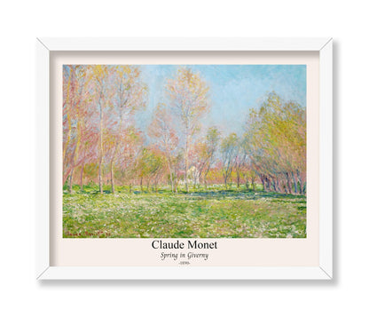 Claude Monet - Spring in Giverny