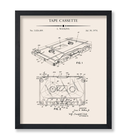 Cassette Tape Blueprint