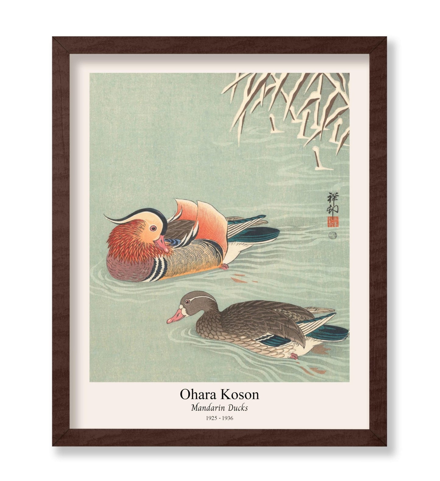 Ohara Koson - Mandarin Ducks